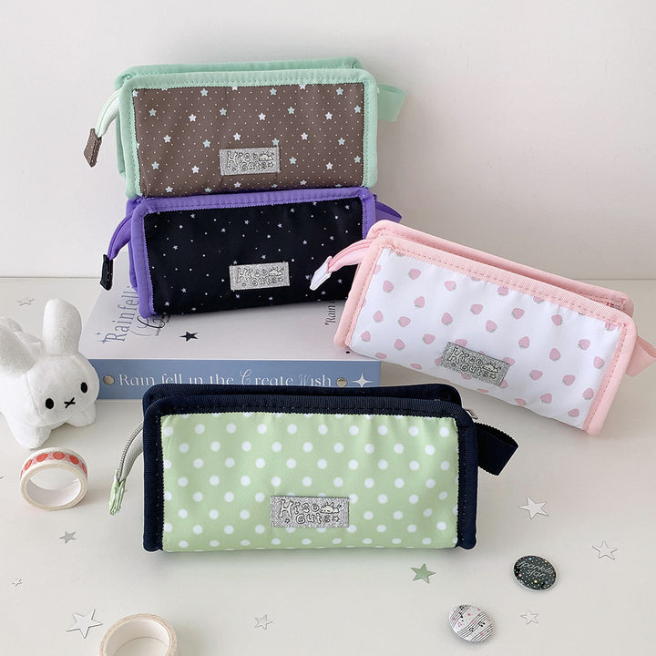 Premium Starry Pattern Pencil Case