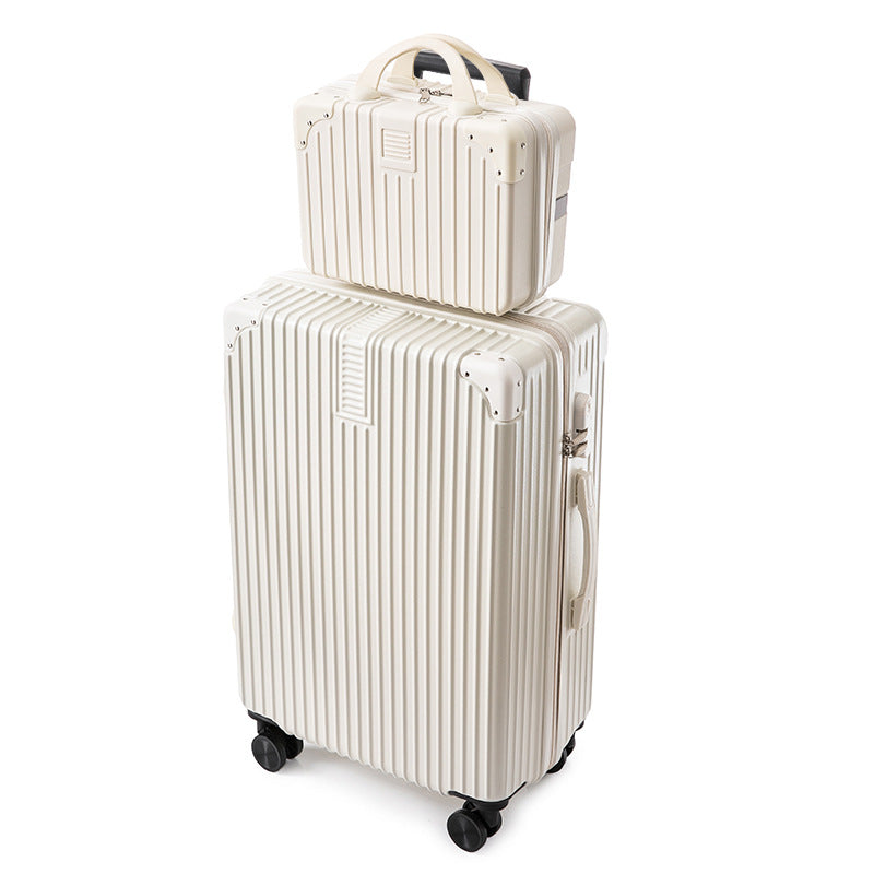 Rugged Multi-Compartment Roller Luggage Stornfield