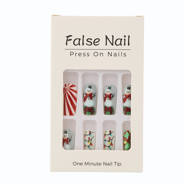 Creative Christmas Art Nails Set Stornfield