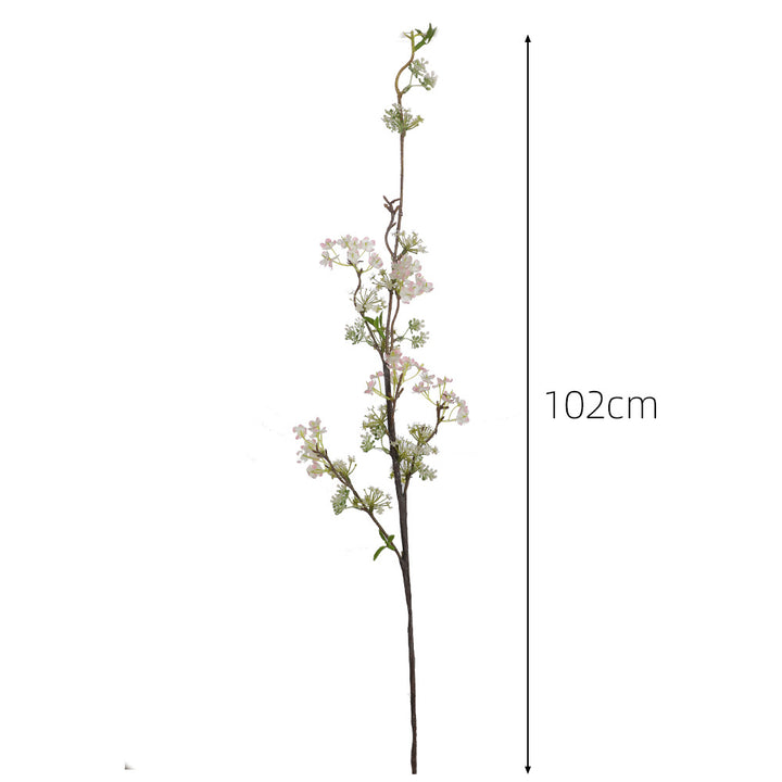 Natural artificial flower branch with detailed flowers