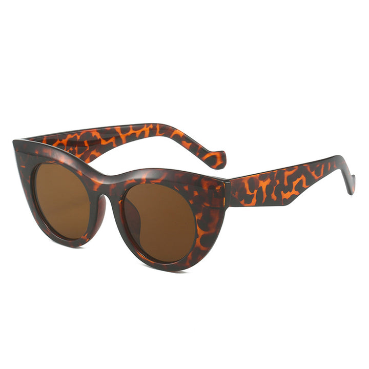 Ladies Cat-Eye Sunglasses with Wide Frame and UV Protection Stornfield