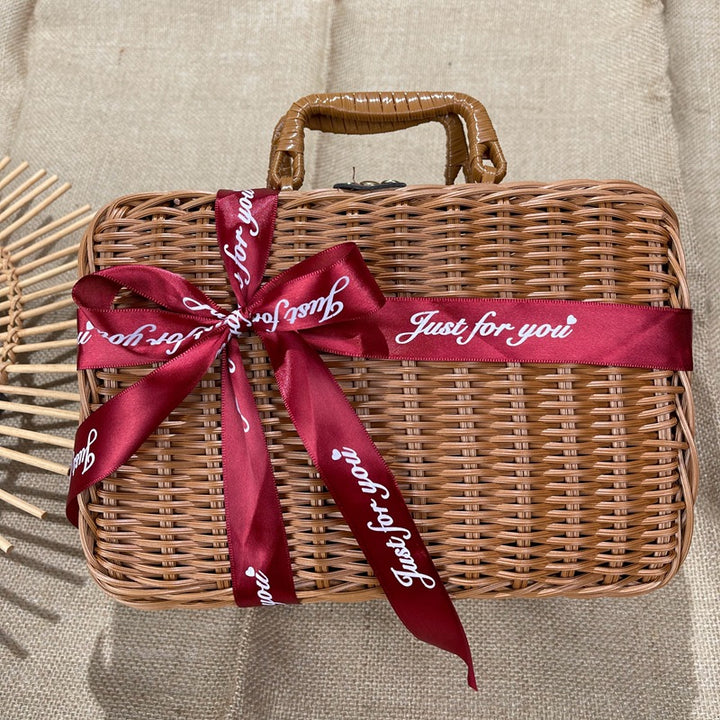 Women classic rattan handbag Stornfield