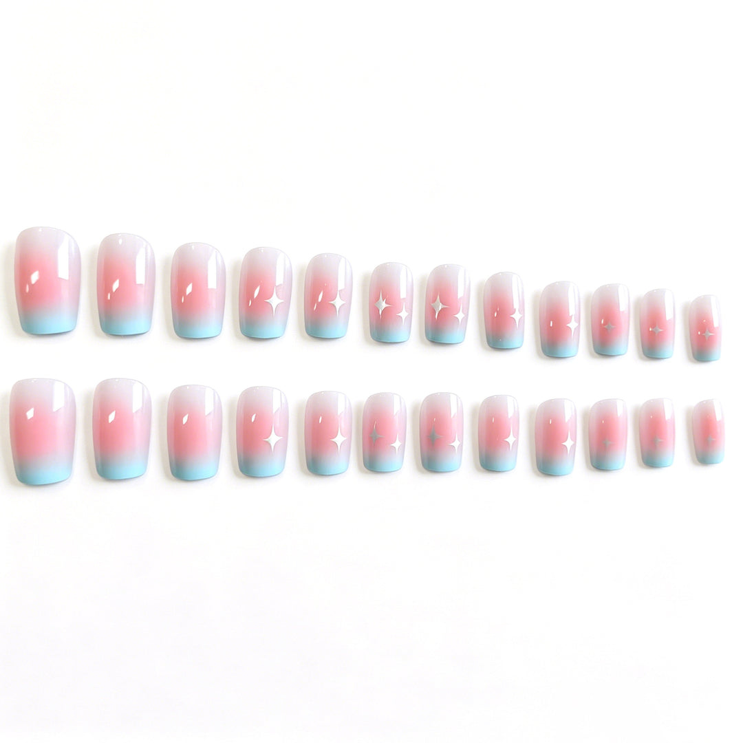 Artistic Ombre Nail Art Extensions Stornfield