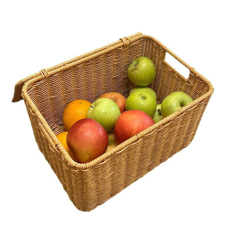 Versatile Rectangular Woven Storage Bin Stornfield