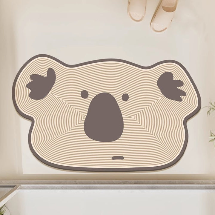 Adorable Frog-Shaped Bath Mat