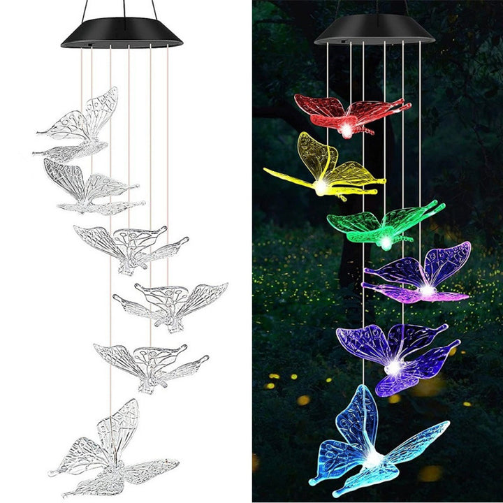 Decorative Flamingo Hanging Mobile Wind Chime Garden Ornament Stornfield
