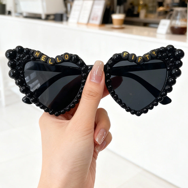Statement Heart-Frame Sunglasses Stornfield