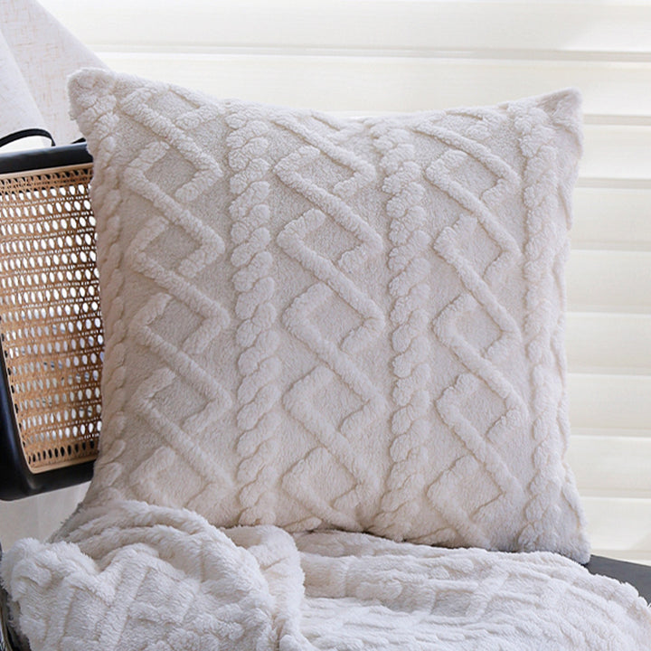 Cuddle blanket with textured surface