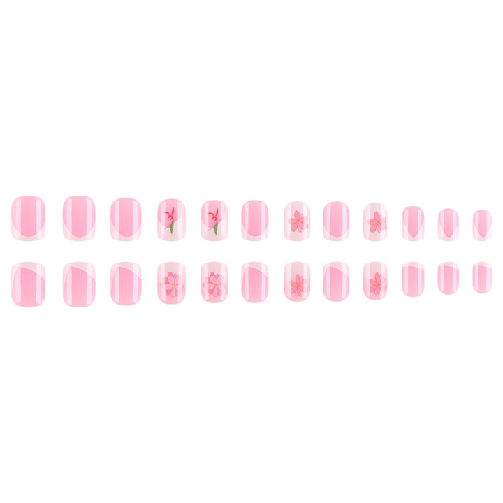 Floral Design Press-On Nail Art Stornfield