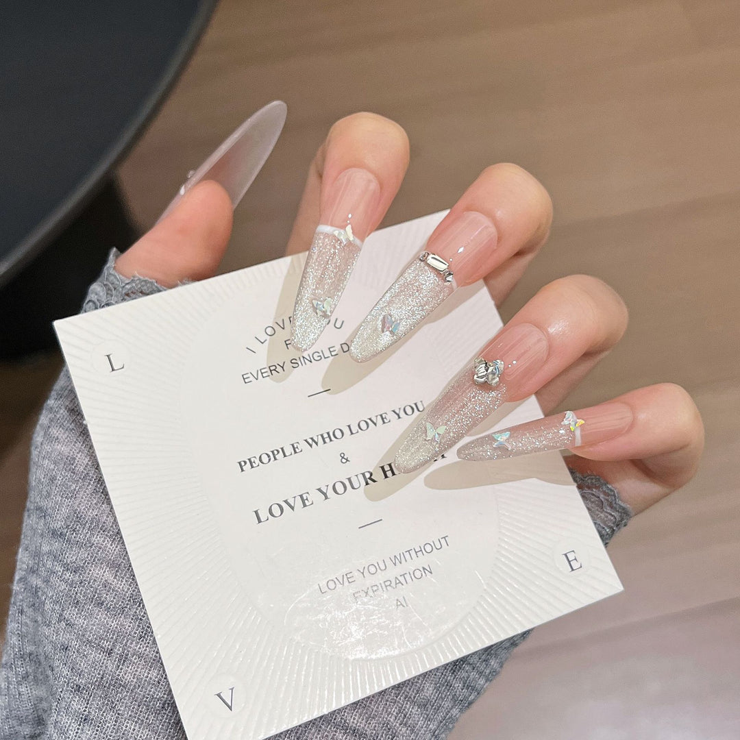 Stylish Stiletto Press-On Nail Extensions Stornfield