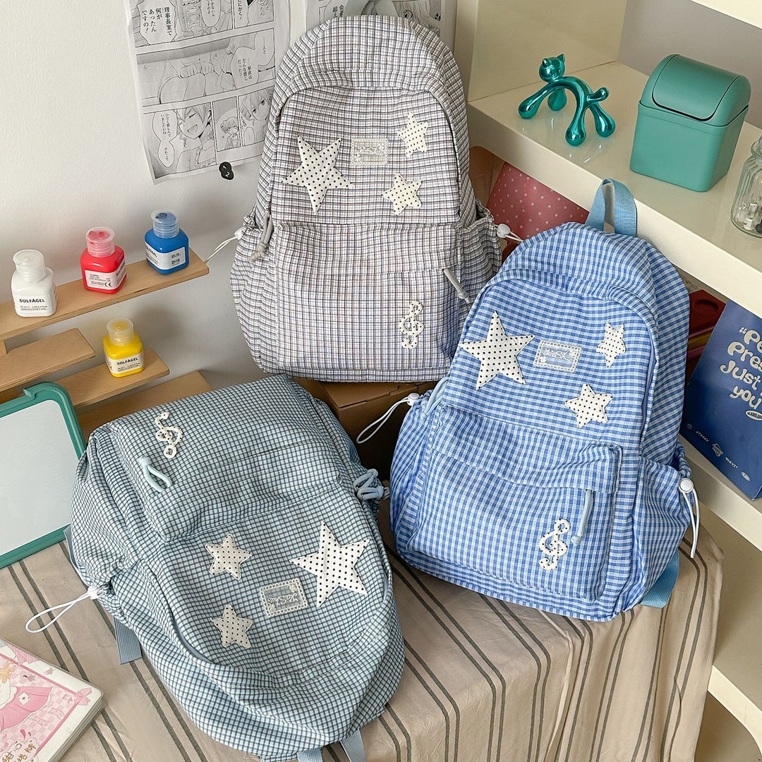 Stylish Music-Themed Casual Backpack Stornfield