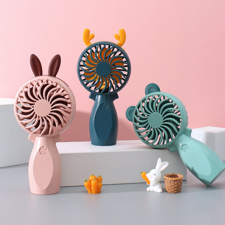 Unisex Cute Floral Design Desk Fan Stornfield