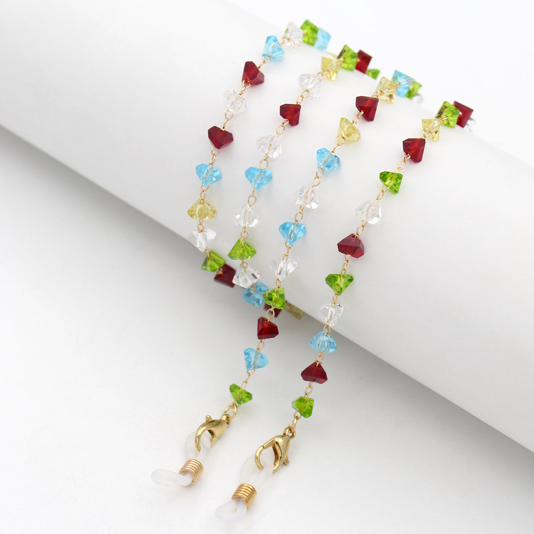Heart Shaped Beaded Eyewear Chain Stornfield