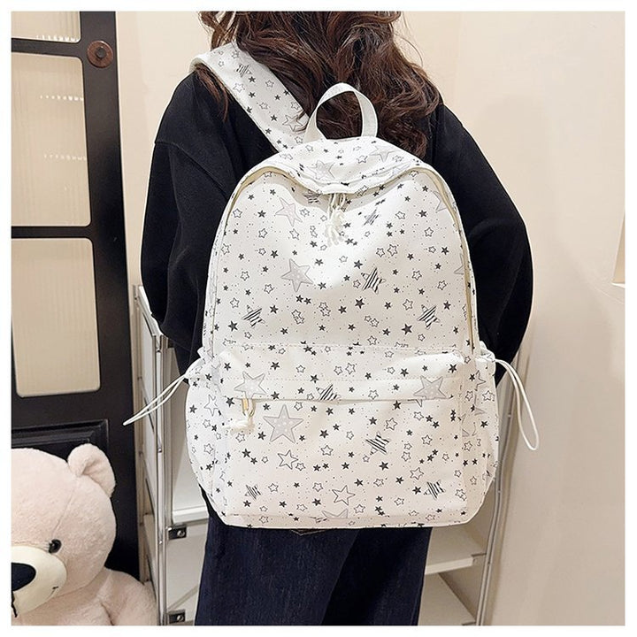 Backpack with Sparkling Star Motif and Charming Pendant Stornfield