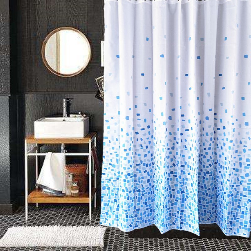 Mosaic-Patterned Shower Curtain Stornfield