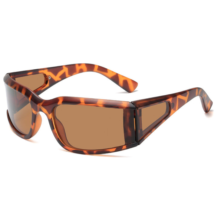 Women's sports sunglasses with particularly ergonomic design and side glare protection Stornfield