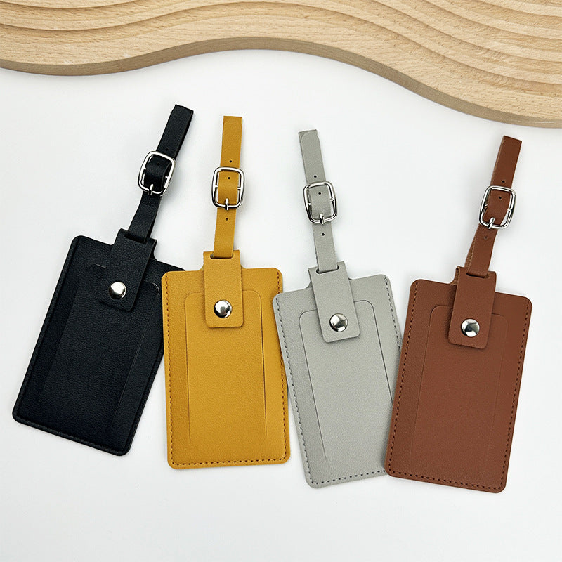 Leather Travel Luggage Tag Stornfield