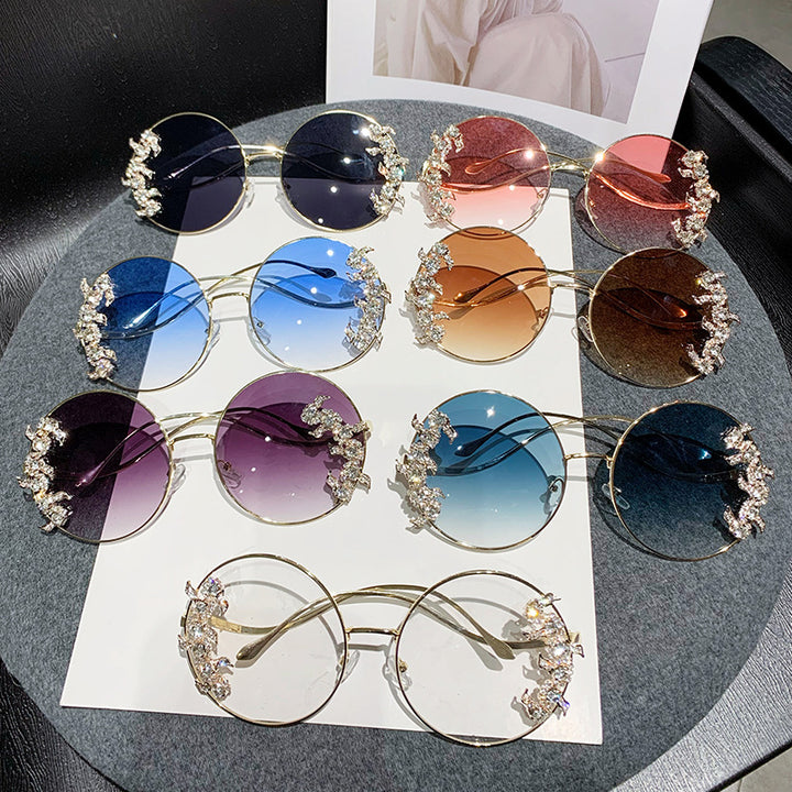 Women's fashion sunglasses with extravagant design and sparkling accents Stornfield