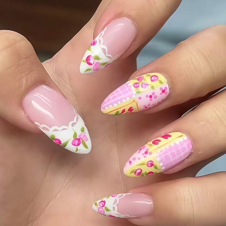 Floral Fantasy Nail Art Extensions Stornfield