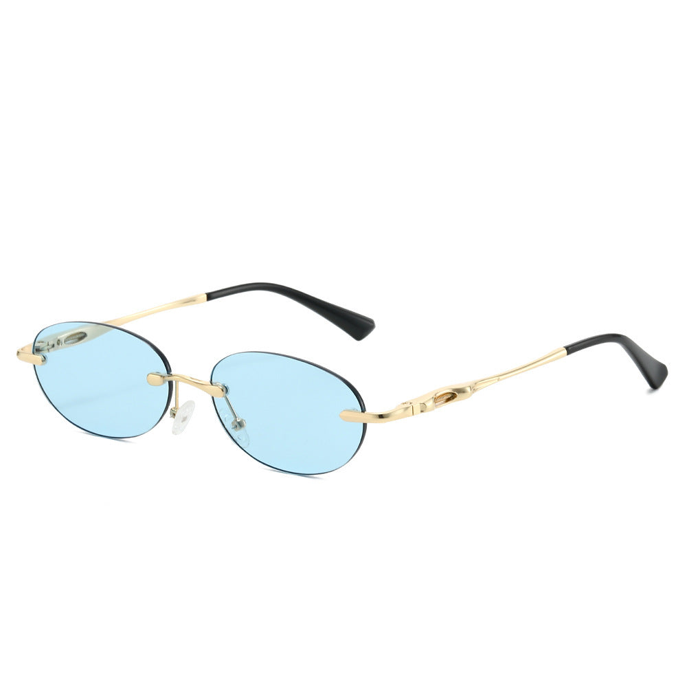 Retro Oval Frame Sunglasses Stornfield