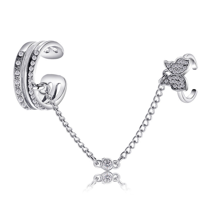 Playful ring set with butterfly elements Stornfield