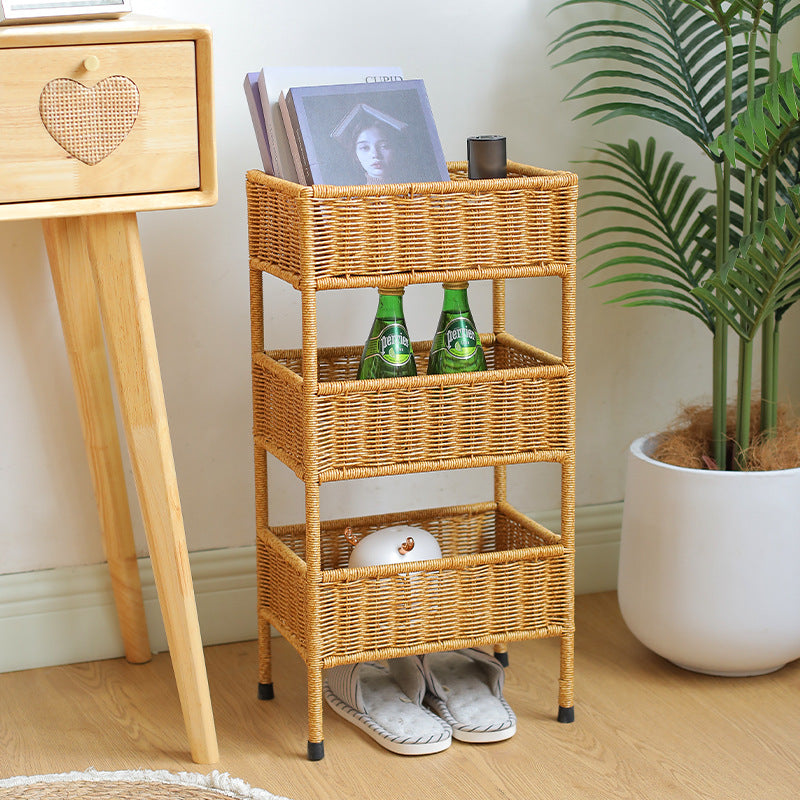 Multi-Tiered Woven Storage Rack Stornfield