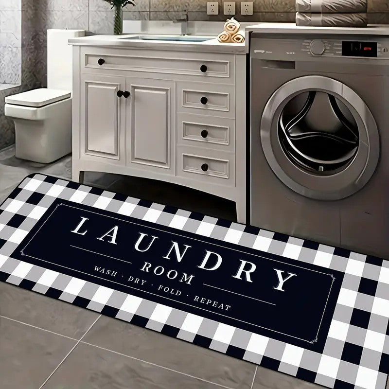 Decorative Laundry Room Mat