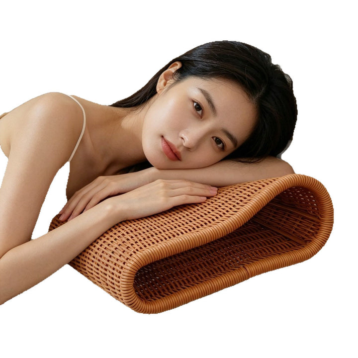 Curved Woven Storage Basket Stornfield