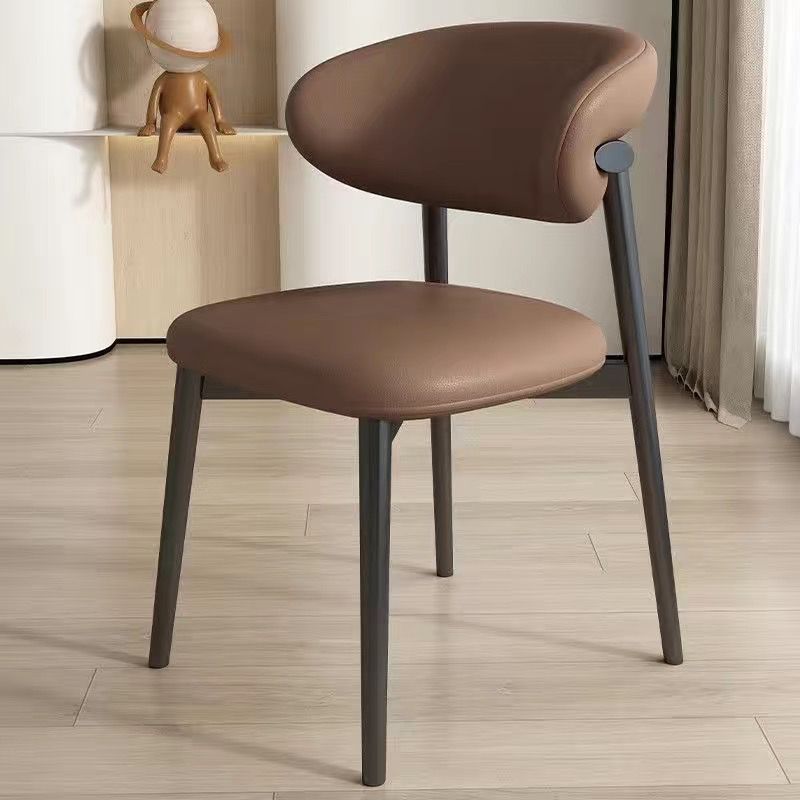 Contemporary Curved Back Dining Chair Stornfield