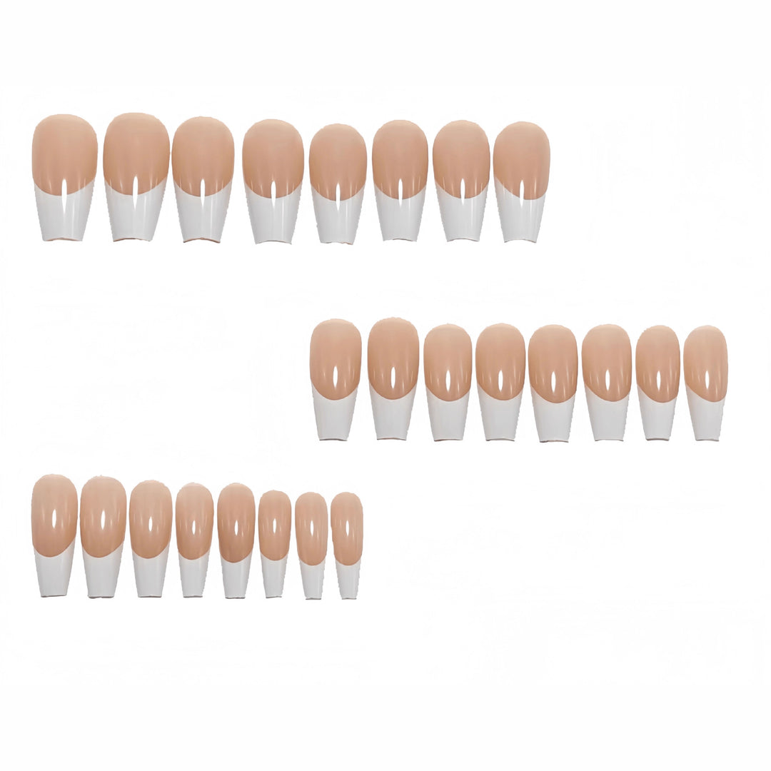Artificial Nails in Elegant French Look Stornfield