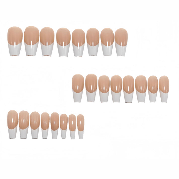 Artificial Nails in Elegant French Look Stornfield
