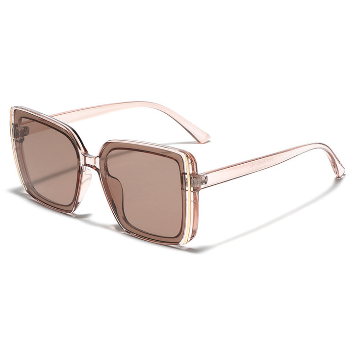 Women oversized designer sunglasses with unique frame Stornfield