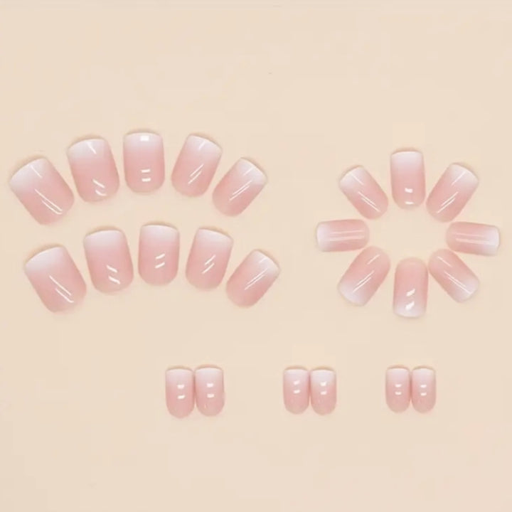DIY Natural French Tip Press-On Nails Stornfield