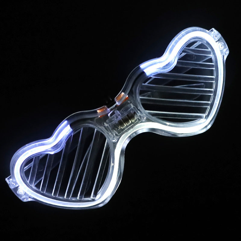 Glowing Heart Glasses