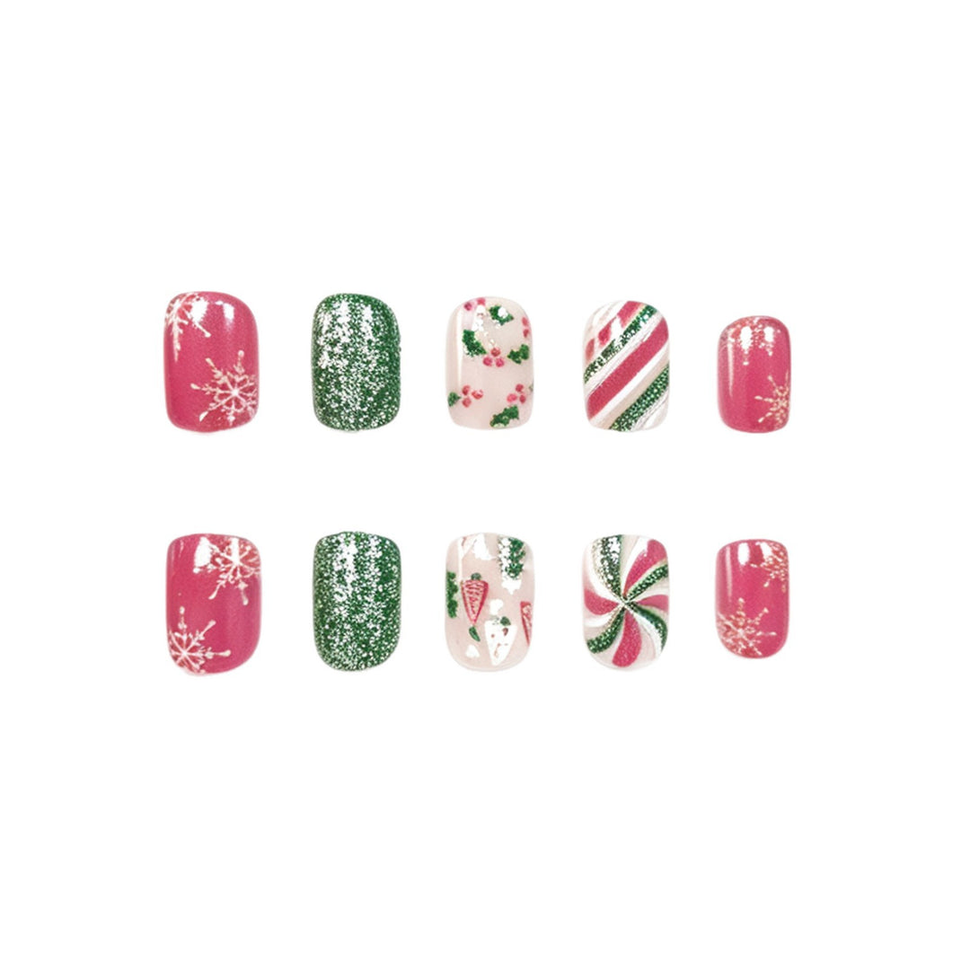 Festive Holiday Nail Art Set Stornfield