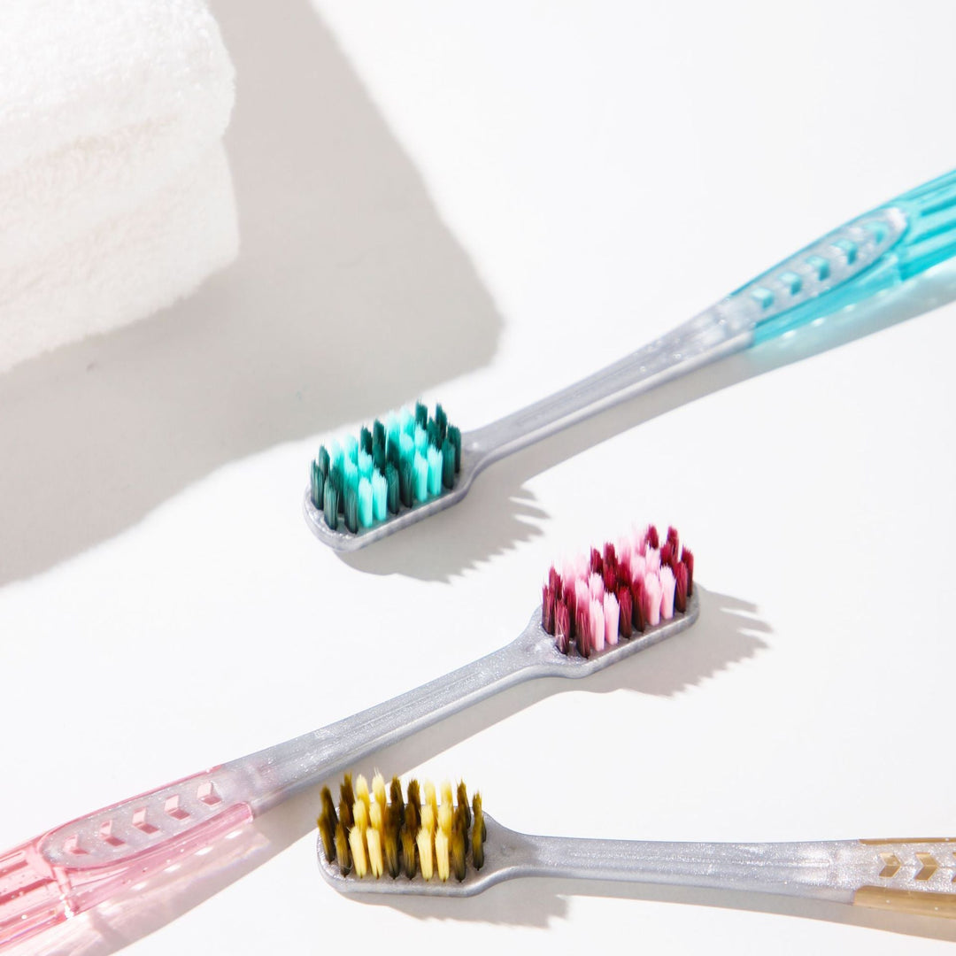 Ultra-Soft Triple-Head Bristle Toothbrush Set Stornfield