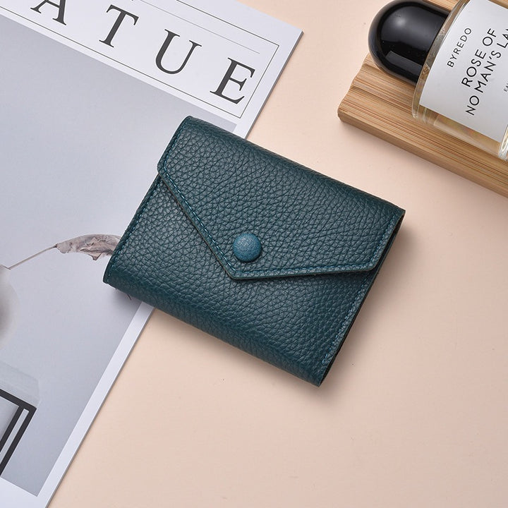 Premium Textured Leather Coin Wallet Stornfield
