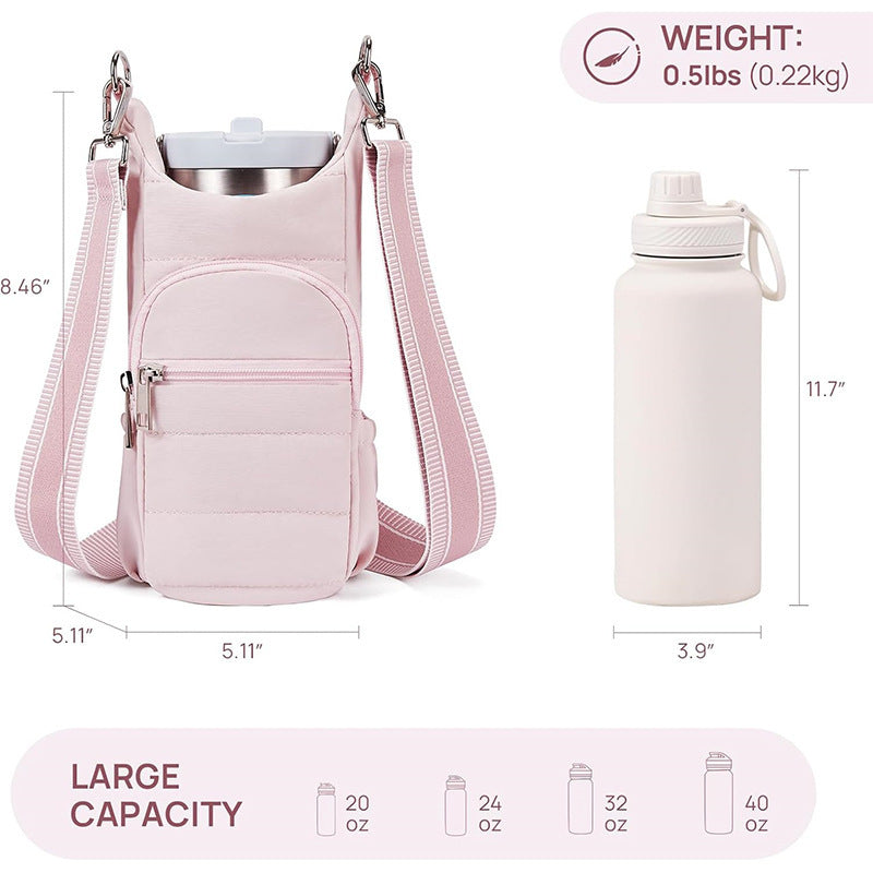 Multifunctional Shoulder Bag for Drinks and Essentials Stornfield