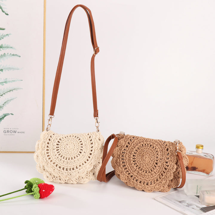 Crochet bag with playful structure design Stornfield
