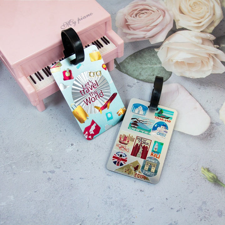 Artistic Travel Luggage Tag Stornfield