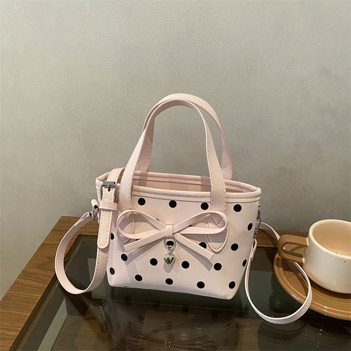 Charming Polka Dot Mini Handbag