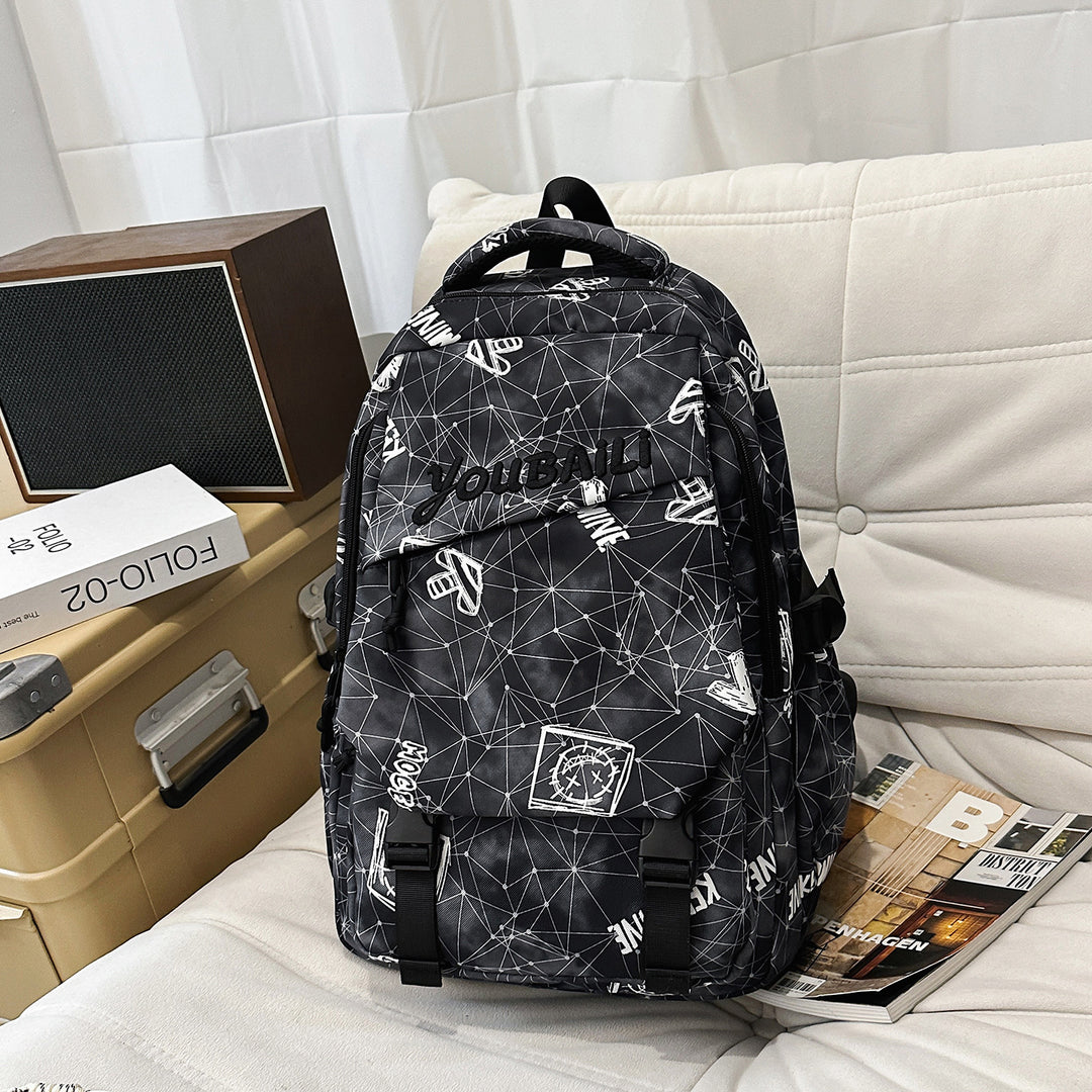 Graphic Print Casual Backpack Stornfield 1791204766