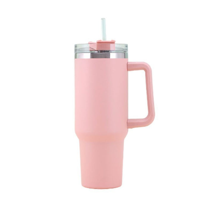 Women's Insulated Drinking Cup with Handle and Straw Stornfield
