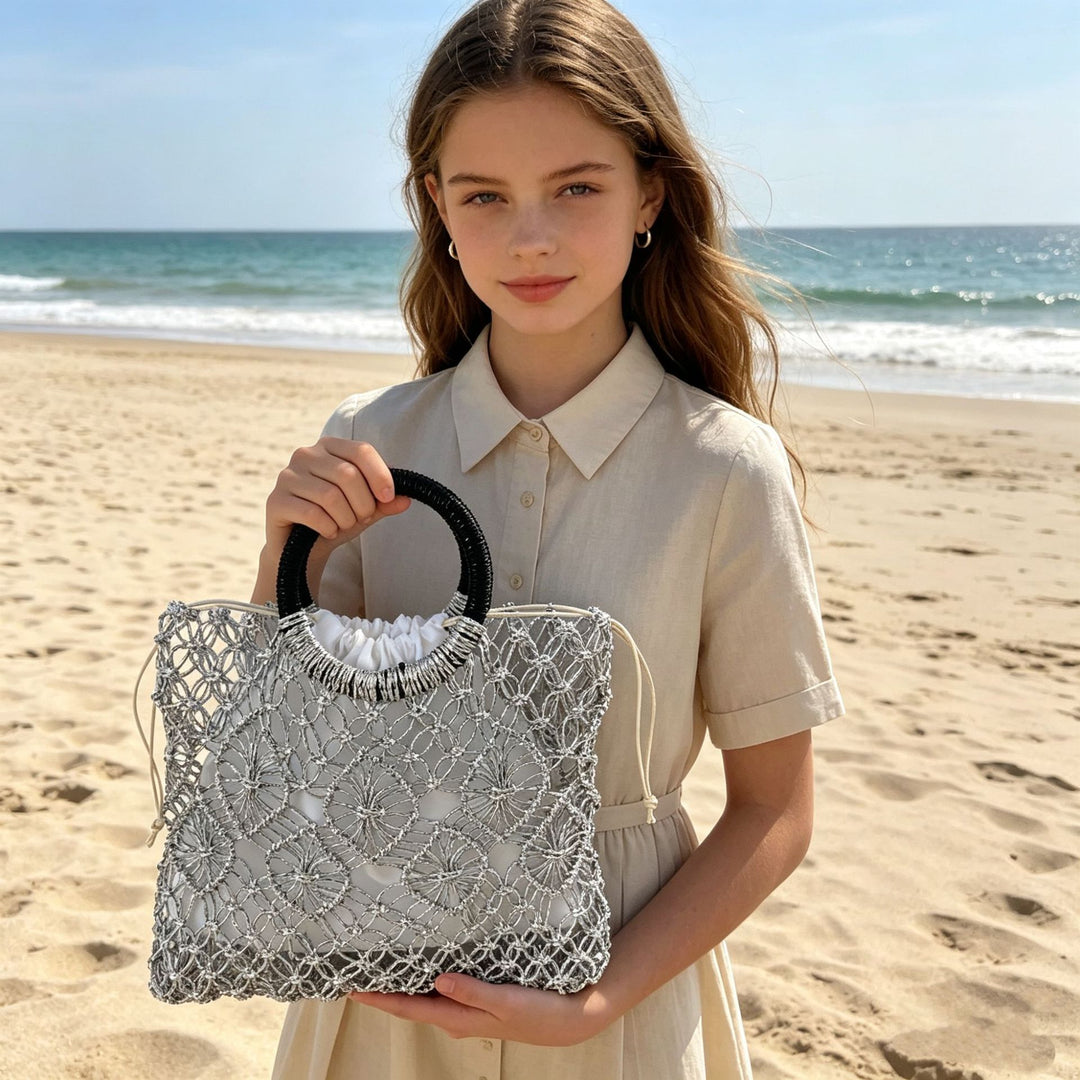 Stylish net handbag Stornfield
