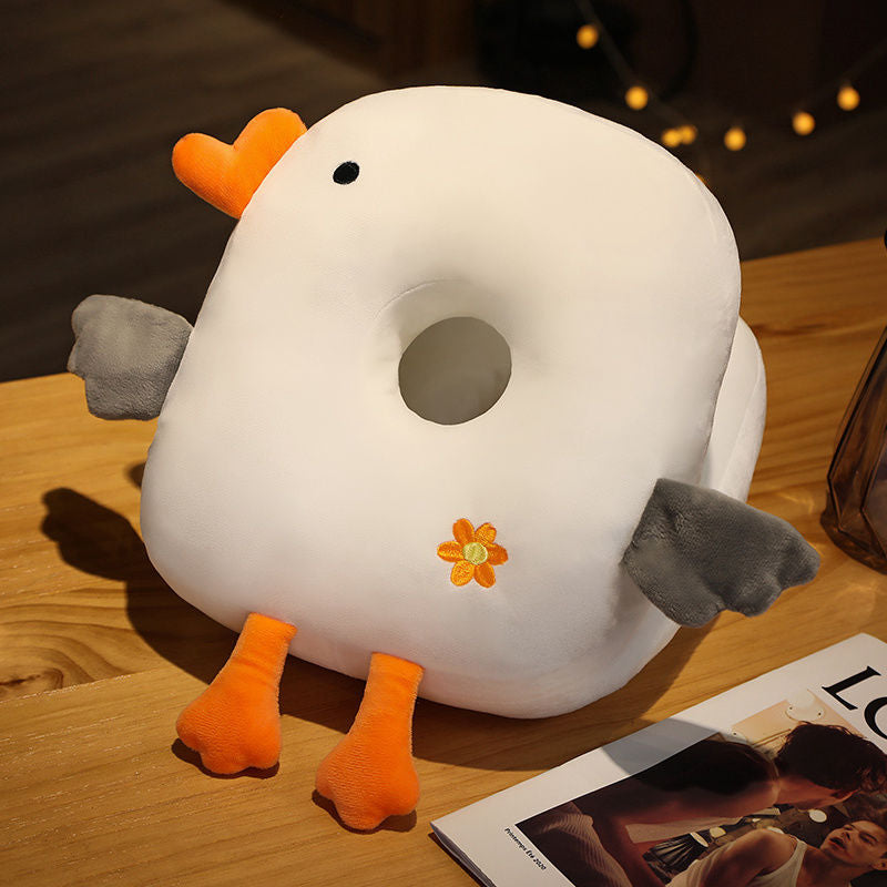 Plush seat cushion with ergonomic design Stornfield