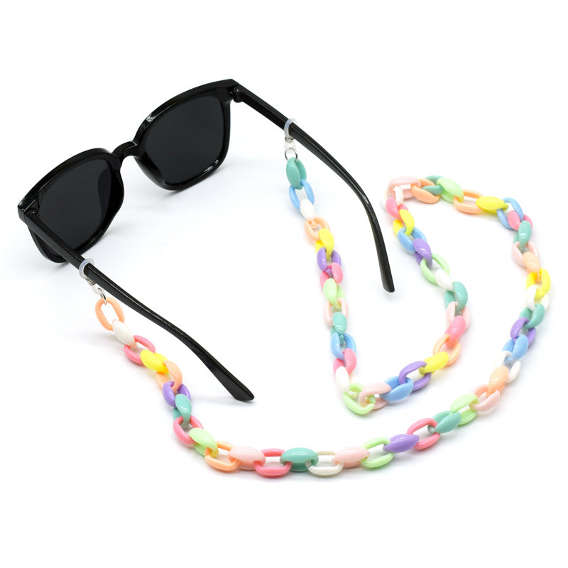 Colorful Bead-Linked Eyewear Chain Stornfield