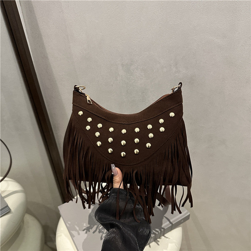 Decorative Fringe Crossbody Bag Stornfield