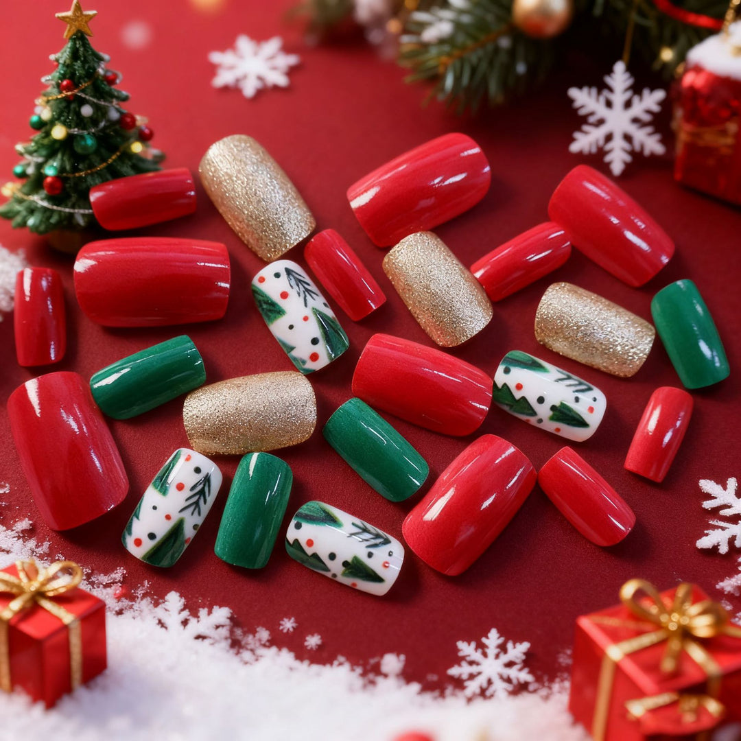 Festive Christmas Nail Art Stornfield