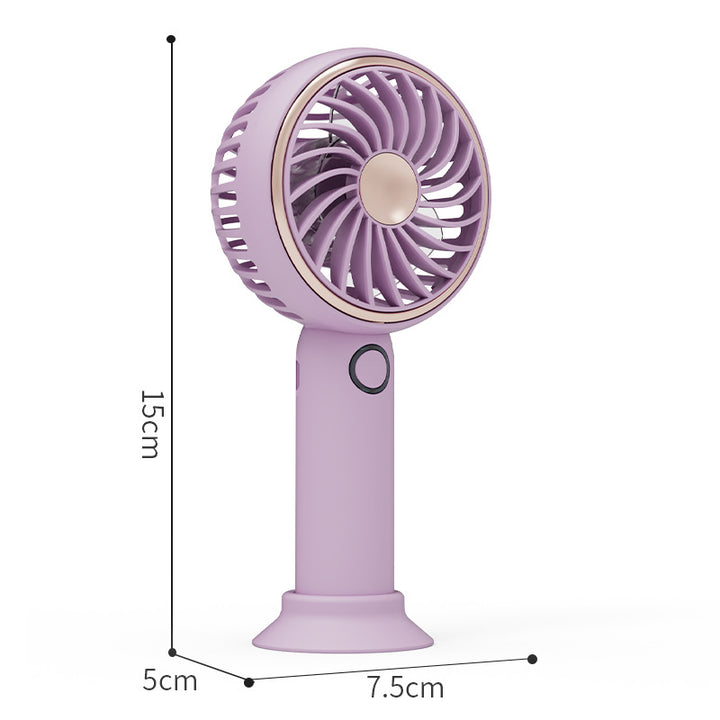 Women Portable Hand Fan with Powerful Battery and Ergonomic Design Stornfield