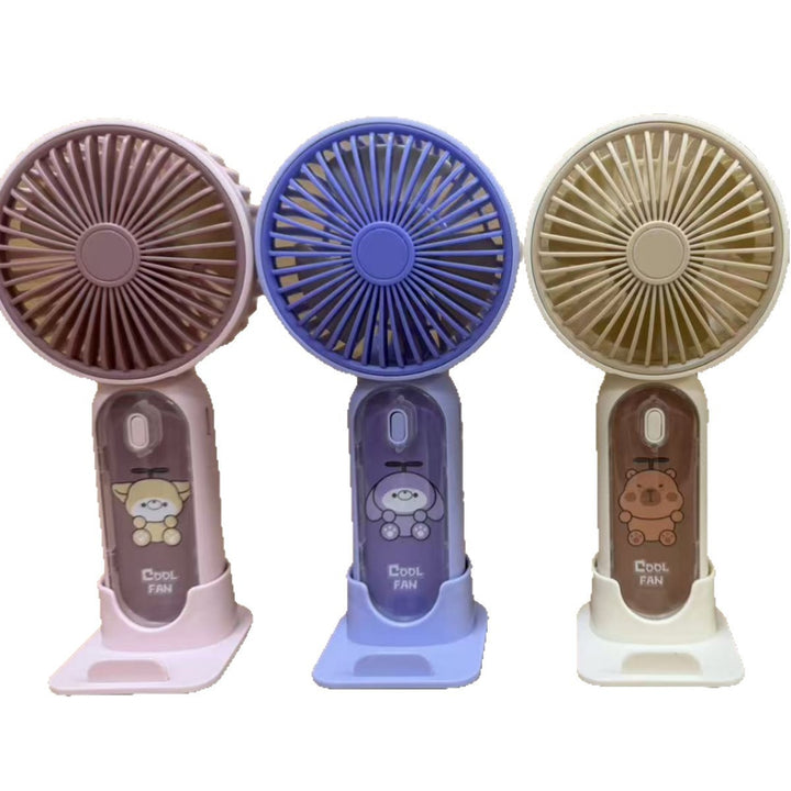 Unisex Portable Battery Fan with Flexible Mount Stornfield
